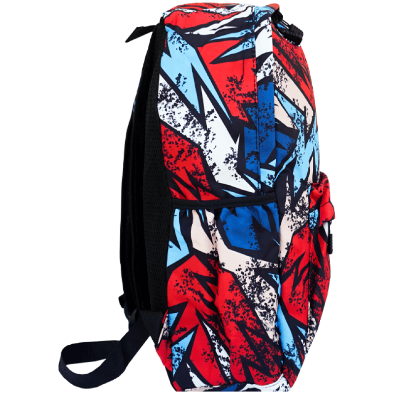 Rucsac școlar Matilda, 1 compartiment, model graffiti, 41x27x12 cm